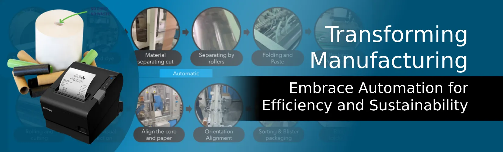 Transforming manufacturing: automation for efficiency and sustainability